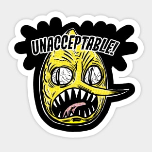 Lemongrab Sticker